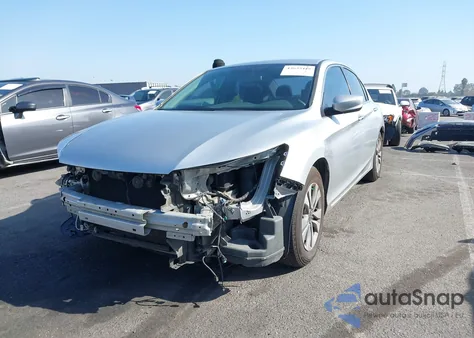 2014 Honda Accord Lx из США, поврежденный, VIN 1HGCR2F3XEA252700